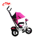 factory direct wholesale children tricycle for sale/cheap 3 wheels tricycle stroller bike/baby push tricycle with back seat